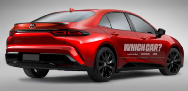 豐田全新凱美瑞曝光:轎跑造型驚艷,內飾豪華舒適