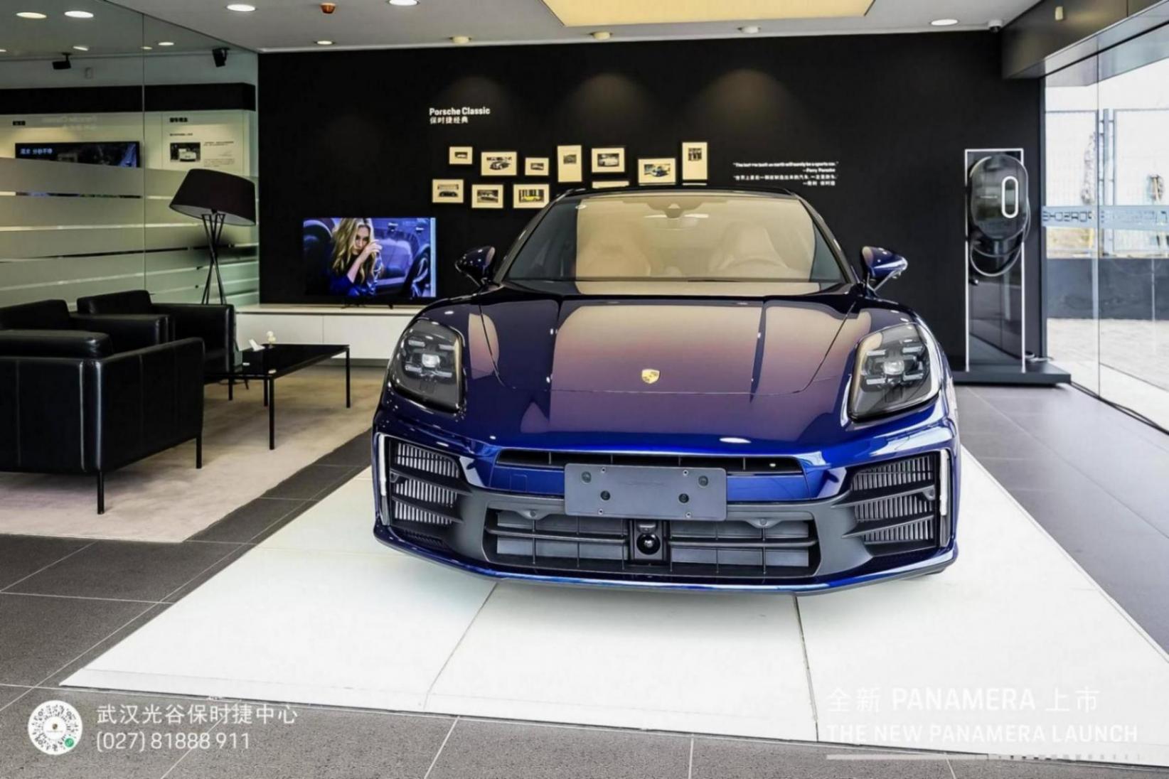 全新Panamera實(shí)車正式亮相 武漢光谷保時(shí)捷中心