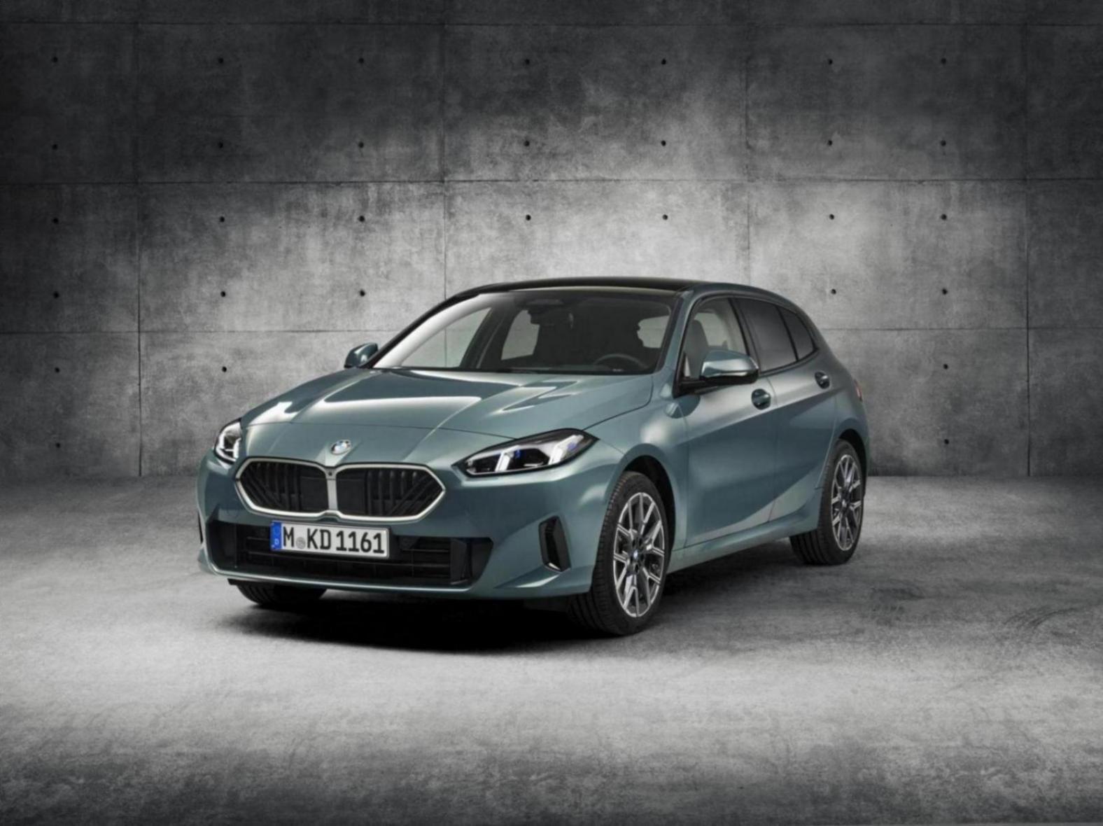 全新寶馬1系官圖發(fā)布 全面升級/提供多種動力