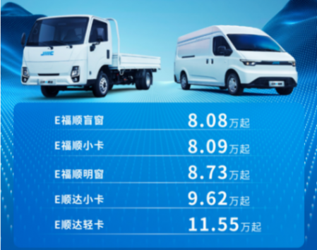 8.08萬起,江鈴E福順與E順達官宣上市,你看上了哪一款?