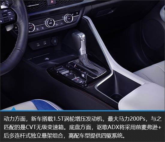 小眾的獨特魅力 謳歌ADX新車圖解