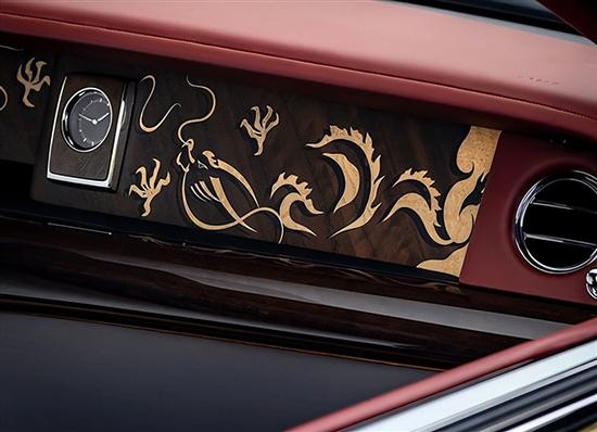 低調奢華 勞斯萊斯幻影龍年特別版官圖發布