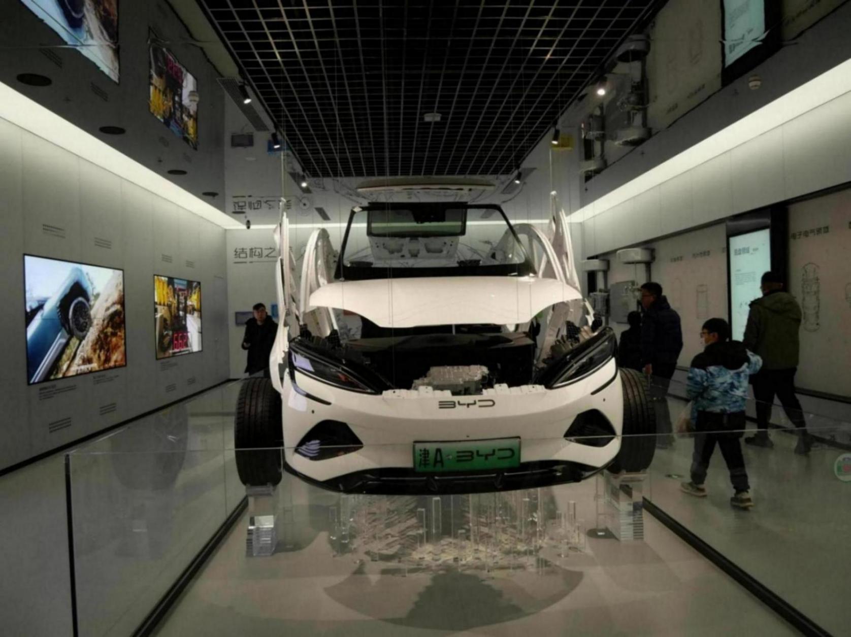 打卡天津迪空間:構建中國汽車文化 比亞迪不僅造車也造夢