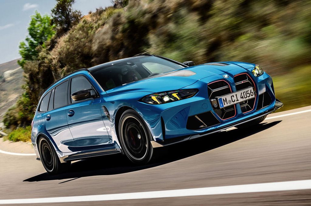 寶馬最快3系旅行車:M3 CS Touring登場(chǎng),零百加速3.5秒