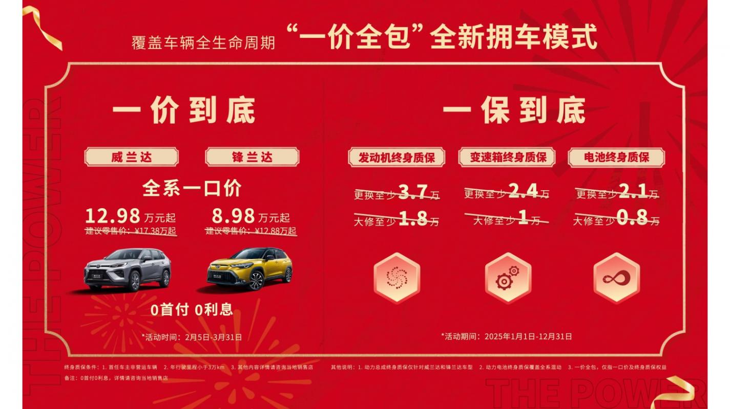 廣汽豐田雙重優惠政策引爆市場,消費者省心省錢的時代到來了!