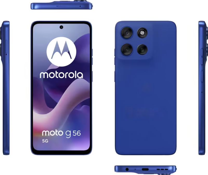 摩托羅拉Moto G56 5G渲染圖曝光 采用圓角相機(jī)模組設(shè)計(jì)