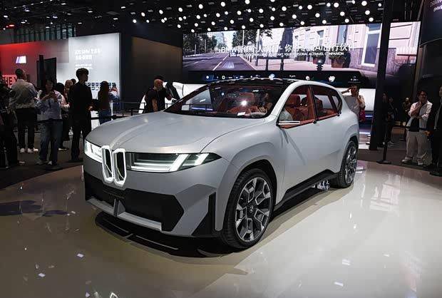 寶馬iX3雙腎格柵首度曝光9月5日全球首發,純電豪華新標桿將登場