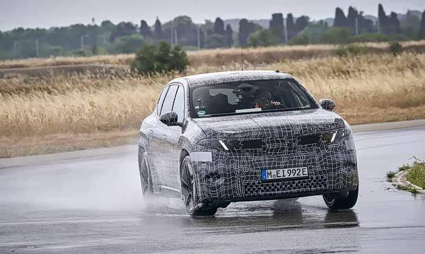 寶馬iX3雙腎格柵首度曝光9月5日全球首發,純電豪華新標桿將登場