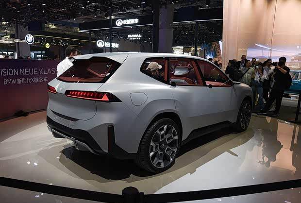 寶馬iX3雙腎格柵首度曝光9月5日全球首發,純電豪華新標桿將登場