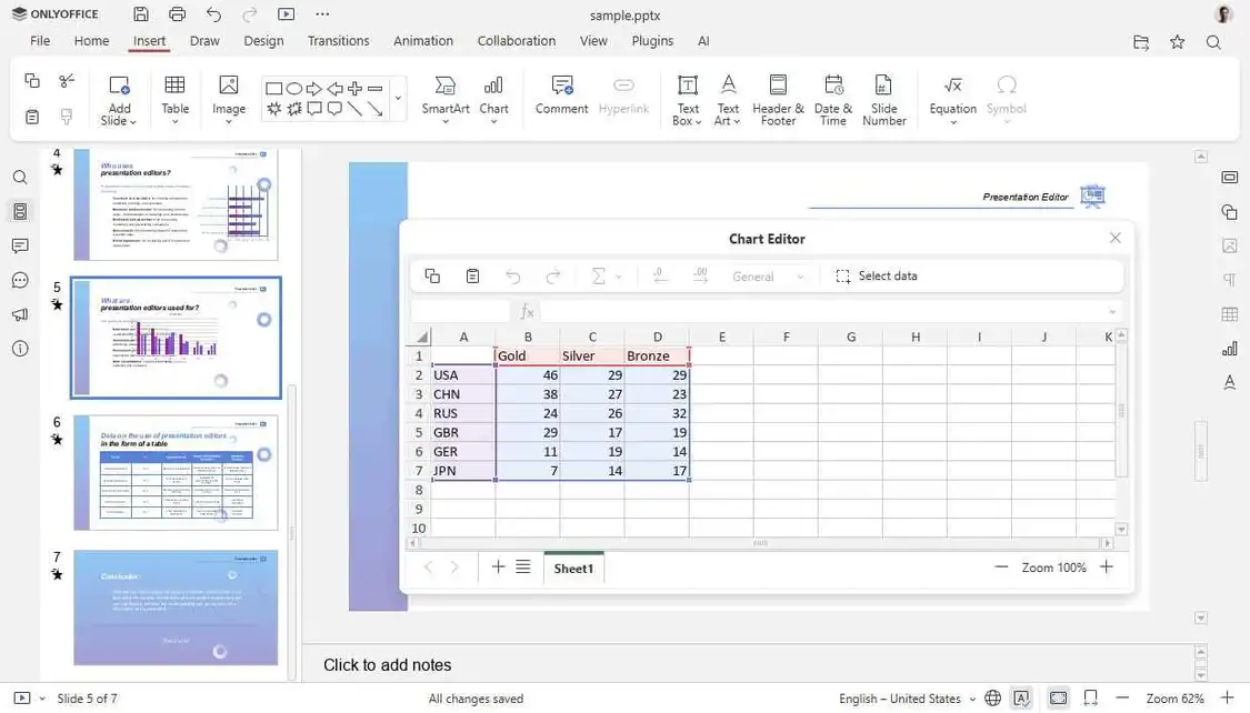 ONLYOFFICE Docs 9.1 Spreadsheet